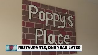 Restaurant owner reflects on shutdown one year later