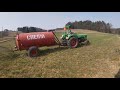 Spring Fertilizing & Spreading Slurry on Grass Fields