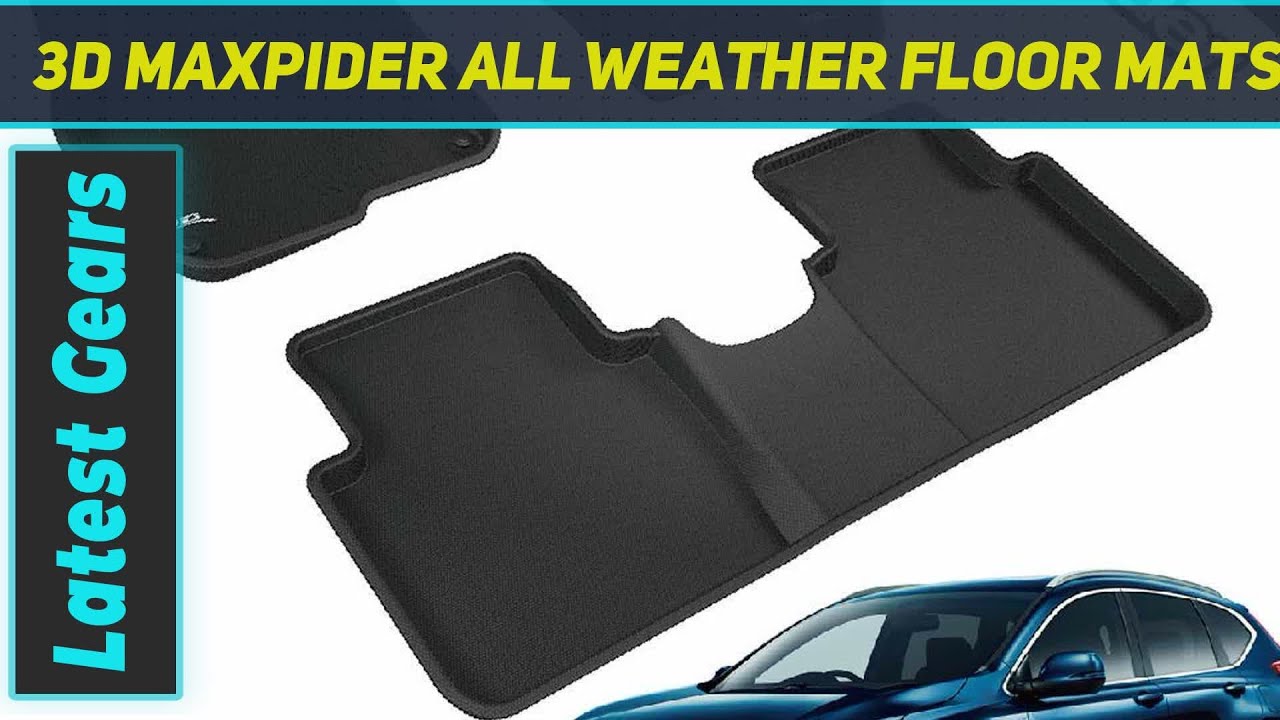 3D MAXpider All Weather Floor Mats Compatible - Short Review - YouTube