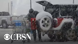 Heavy snowstorm takes aim at the Northeast