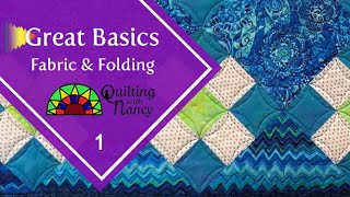 Great Basic 1: Fabrics & Folding