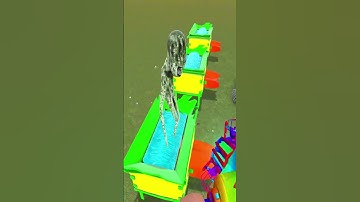 ZOONOMALY MONSTERS vs SHREDDER BIG HOLE LAVA in Garry