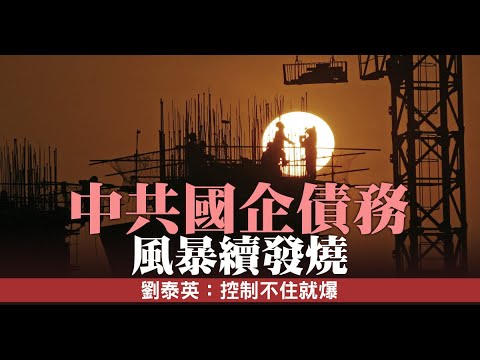 中共国企债务风暴续发烧 刘泰英：控制不住就爆