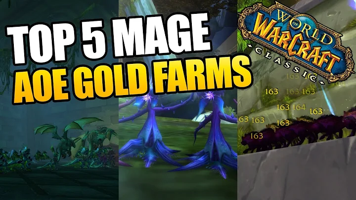 Top 5 Mage AOE Gold Farms in Classic WoW (No Boosting)
