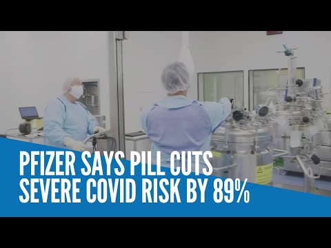 Pfizer says pill cuts severe COVID risk by 89%