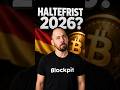 🇩🇪 Krypto-Haltefrist in Deutschland 2026 - Einfach Erklärt!
