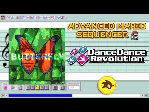 (+) Mario Paint Butterfly