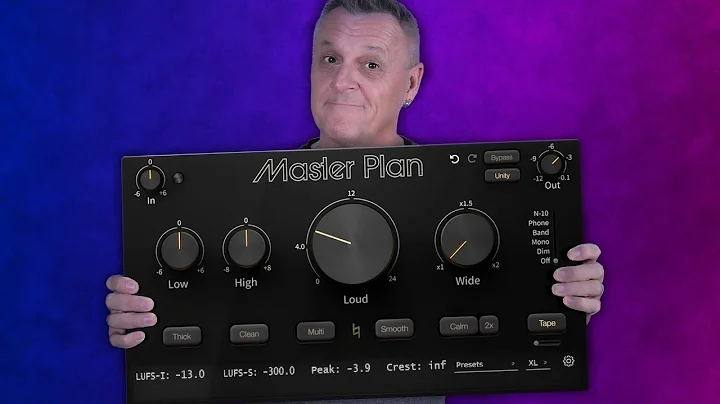 EASY MASTERING with Master Plan by Musik Hack