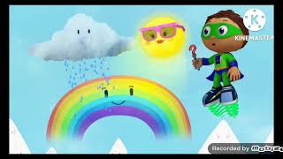 Super Why Rain Sun Rainbow