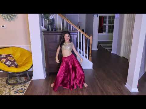 desi girl dance satin ghaghra choli HOT