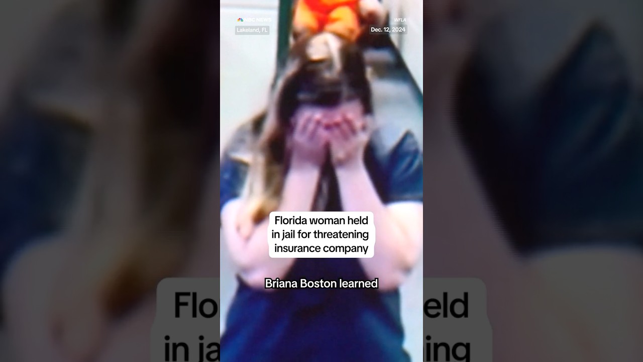 Florida woman held in jail for threatening insurance company