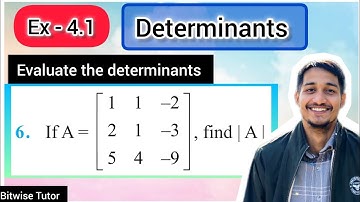Class 12 Ex 4.1 Q6 Maths | Ex 4.1 class 12 maths q6 | Question 6 exercise 4.1 Class 12
