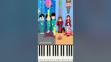 Squid Game Trap COMPLETE EDITION!! (Squid Game) @fash - Piano Tutorial