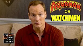 Aquaman or Watchmen Character? w/ Patrick Wilson