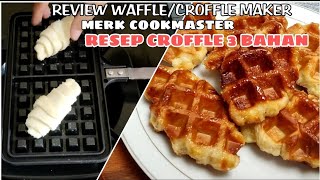 REVIEW WAFFLE/CROFFLE MAKER