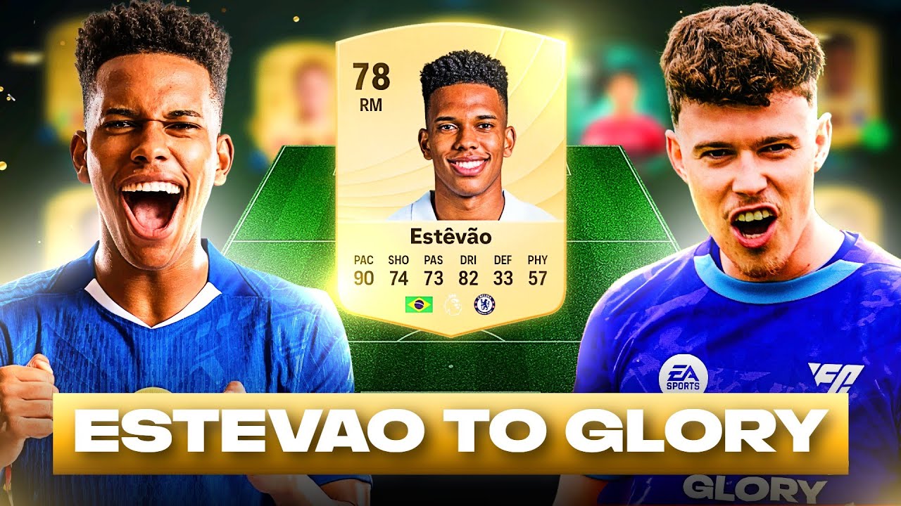 ROAD TO GLORY je TADY! | ESTEVAO TO GLORY #1