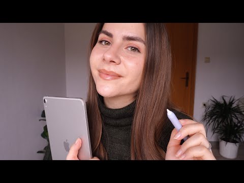 ASMR Ich Erstelle Dir Das Titelbild Für Deinen Youtubekanal ✨ | + layered rain sounds