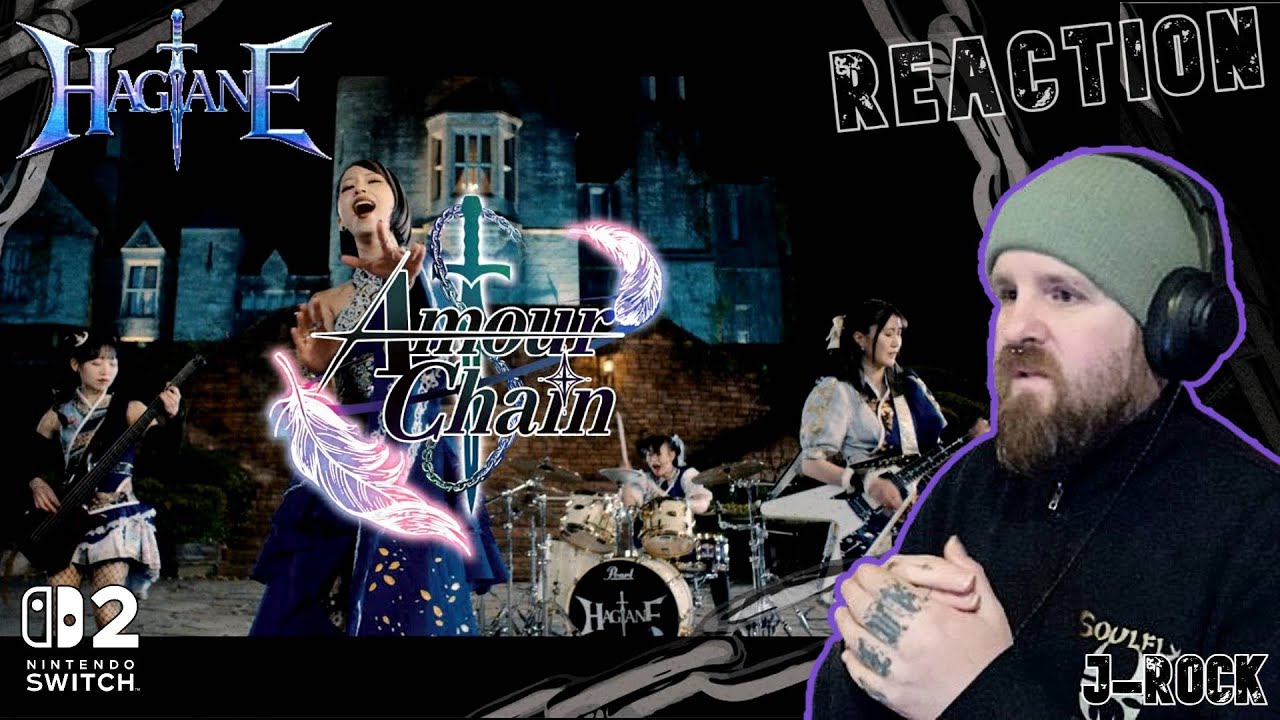 HAGANE | All Female Japanese Metal Meets Nintendo Switch 2 | Amour Chain | Reaction