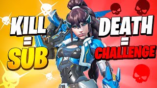 WIDOWMAKER CHALLENGE : SUBS pour les KILLS ✅ , DÉFIS pour les MORTS ❌