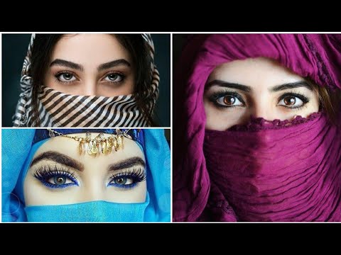 Arabic Style Beautiful Attractive eyes Niqab/Hijab