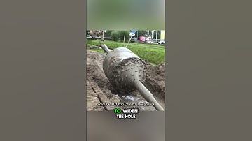 The Secret Technique for Crossing an Entire City with a Single Pipe #technology  #engineering