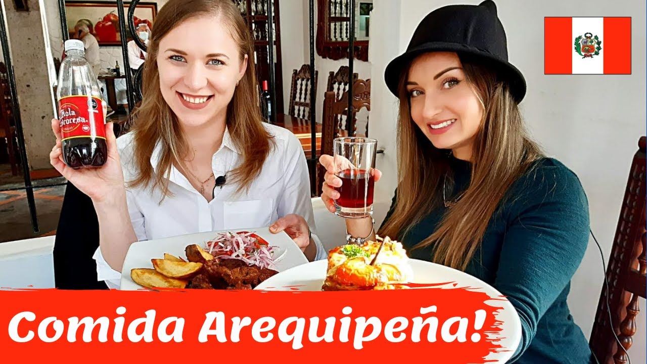 FELIZ DÍA AREQUIPA! Comida Arequipeña ft OLYA SWAN!🇷🇺🇺🇦
