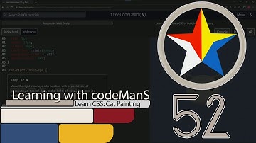 FreeCodeCamp | Learn Intermediate CSS by Building a Cat Painting: Step 52 | Responsive Web Design