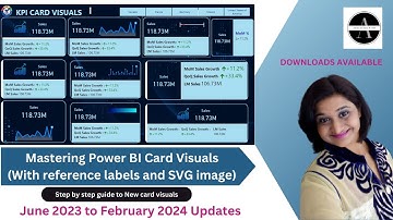 Elevate Your Dashboard:Enhance KPI Card Visuals with Reference Labels and SVG Images