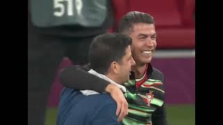 Ronaldo Celebrating And Crying Trending Meme Template