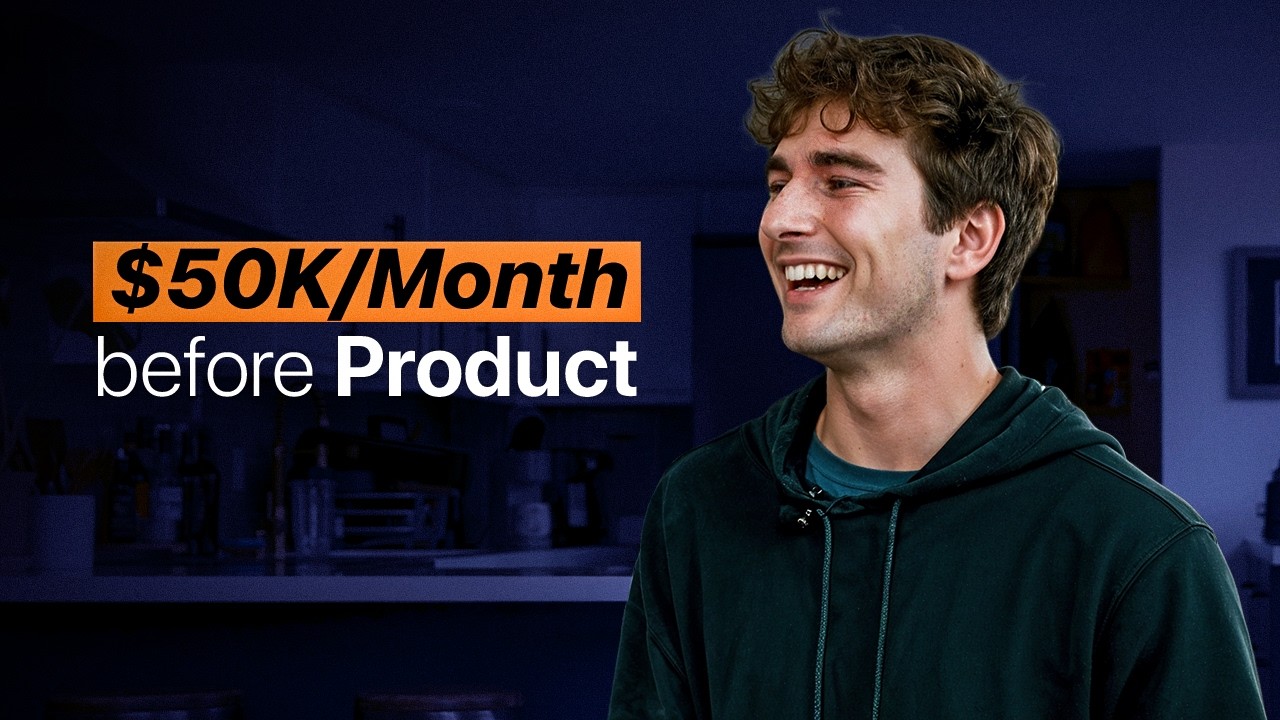He Built a $50K/Month AI Startup BEFORE building the Product