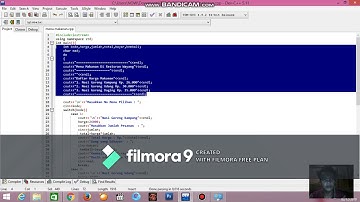 Tutorial Membuat Menu Makanan Menggunakan Dev c++