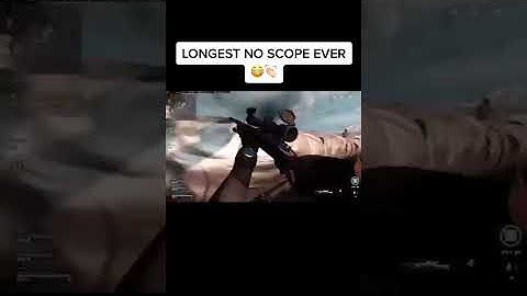 Longest no scope EVER in warzone! #shorts