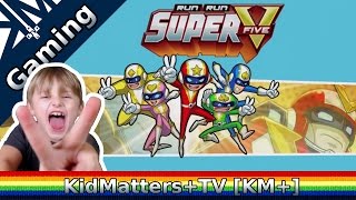 Go Go Empowered Ranger. Run Run Super V smartphone app gameplay [KM+Gaming S01E25] screenshot 2