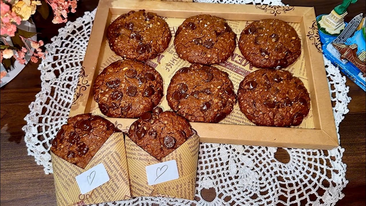 بلا سكر ولا بيض ولا زبدة ولازيت ولا دقيق وصفة كوكيز صحي ناجحة ومضمونة معلك وبنين لكم ولوليداتكم 