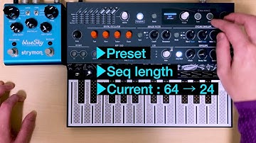 ARTURIA MicroFreak sequencer mode // Quick start guide DEMO