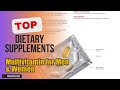 Top 5 Dietary Supplements about Multivitamin for Men & Women Finest of All Time