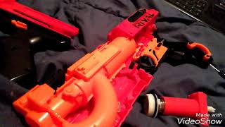 Viewer question: Can you break a Stock NERF Rival  Kronos with an 18kg spring? Oh yes!