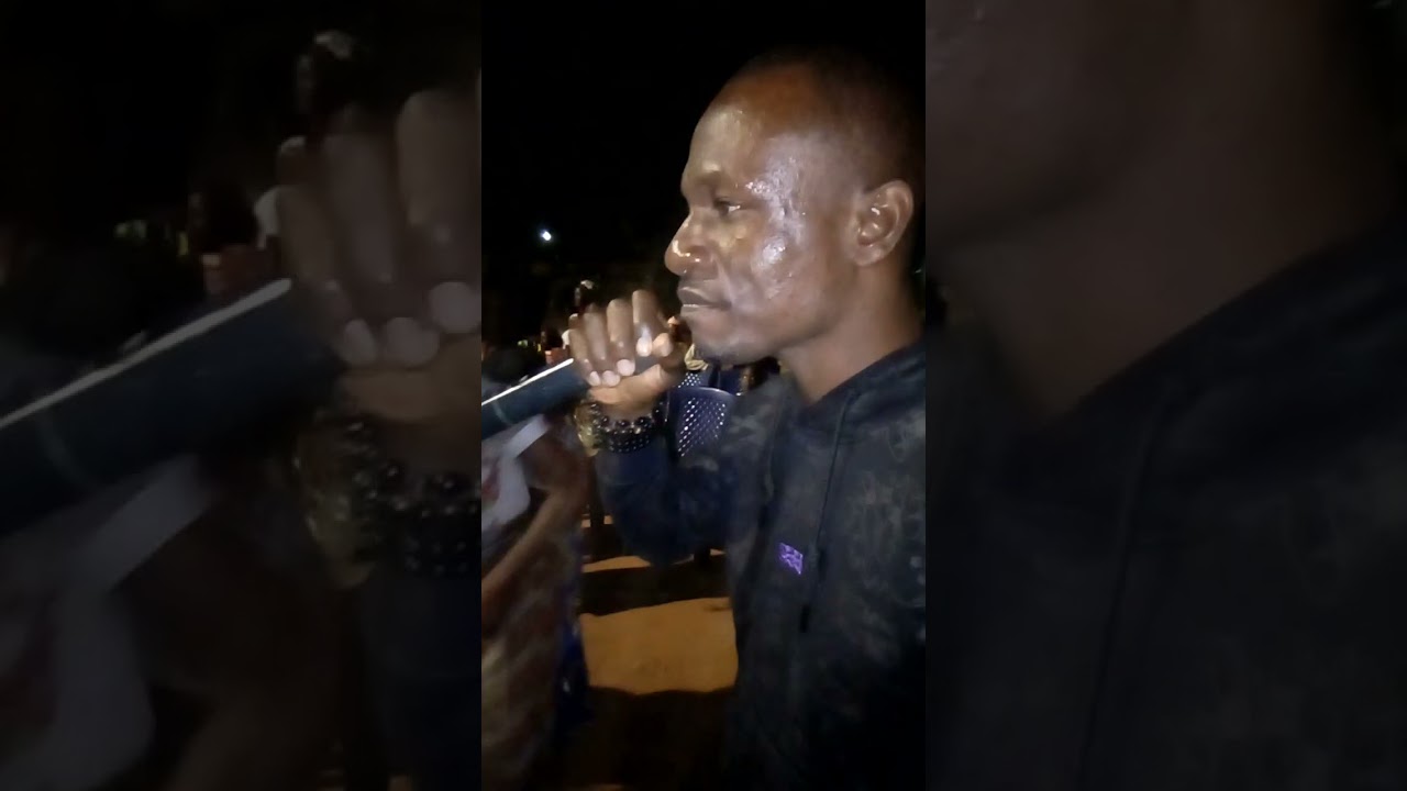 Dany de Niouboua à la campagne de maman Gogoua Accouli Rachelle à Liga pour le conseil général.