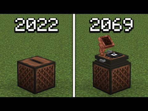 minecraft textures now vs 2069