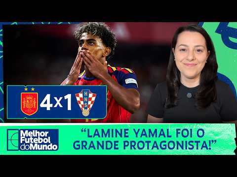 YAMAL DÁ SHOW E BATE MARCA HISTÓRICA PELA ESPANHA! TATI MANTOVANI ANALISA