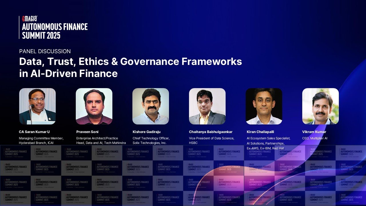 Data, Trust, Ethics & Governance Frameworks in AI-Driven Finance | AFS ...