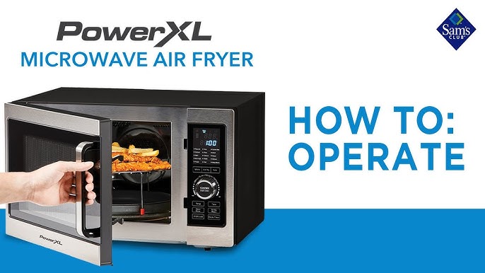 PowerXL Smart Microwave Air Fryer Plus Countertop Microwave Air Fryer Oven  Combo With Convection, Black From Galaxytoys, $1,851.32