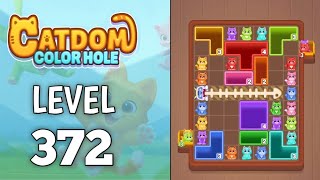Catdom: Color hole Level 372 walkthrough solution 