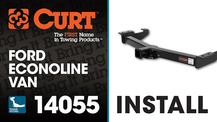 Trailer Hitch Install: CURT 14055 on Ford Econolin...