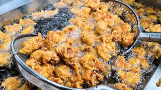 The best sweet and sour chicken in Korea, Fried Chicken legs, Fried wings, Fried dumplings