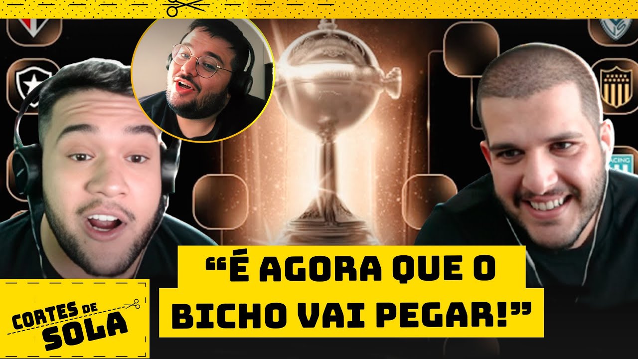CERTEZAS, VICTOR LOPES E PIERO SIMULARAM AS OITAVAS DA LIBERTADORES! O SEU TIME PASSA OU CAI?