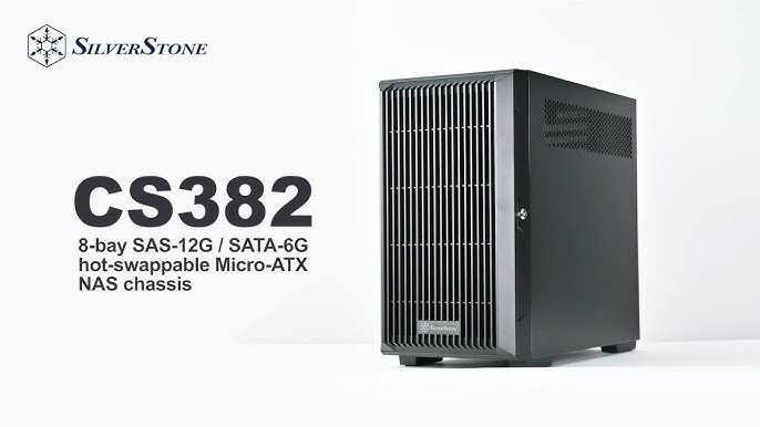 SilverStone CS351: una caja microATX para montar un híbrido entre NAS y  ordenador gaming