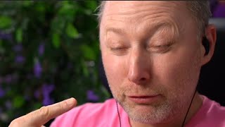 Saying "Thanks for the sub" whilst doing the waking up meme face