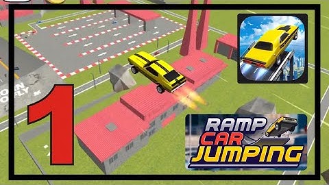 Ramp Car Jumping part 1 level 1 2 gameplay walkthrough