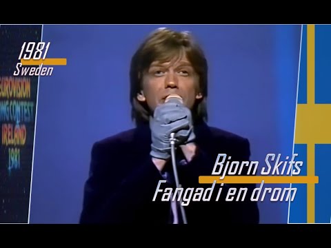 eurovision 1981 Sweden 🇸🇪 Björn Skifs - Fångad i en dröm ᴴᴰ